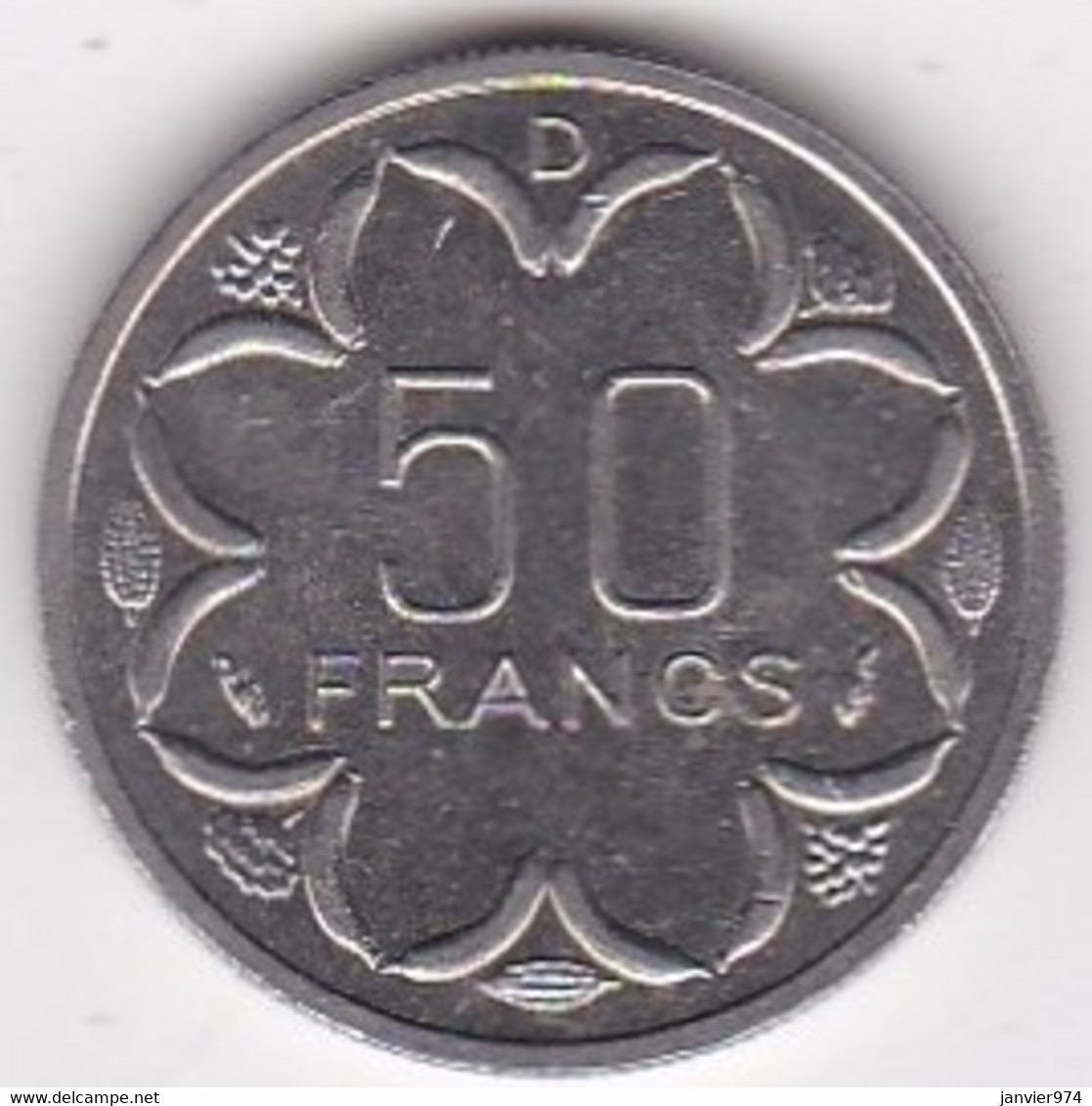 Banque Des Etats De L'Afrique Centrale. 50 Francs 1976 D Gabon - Gabon