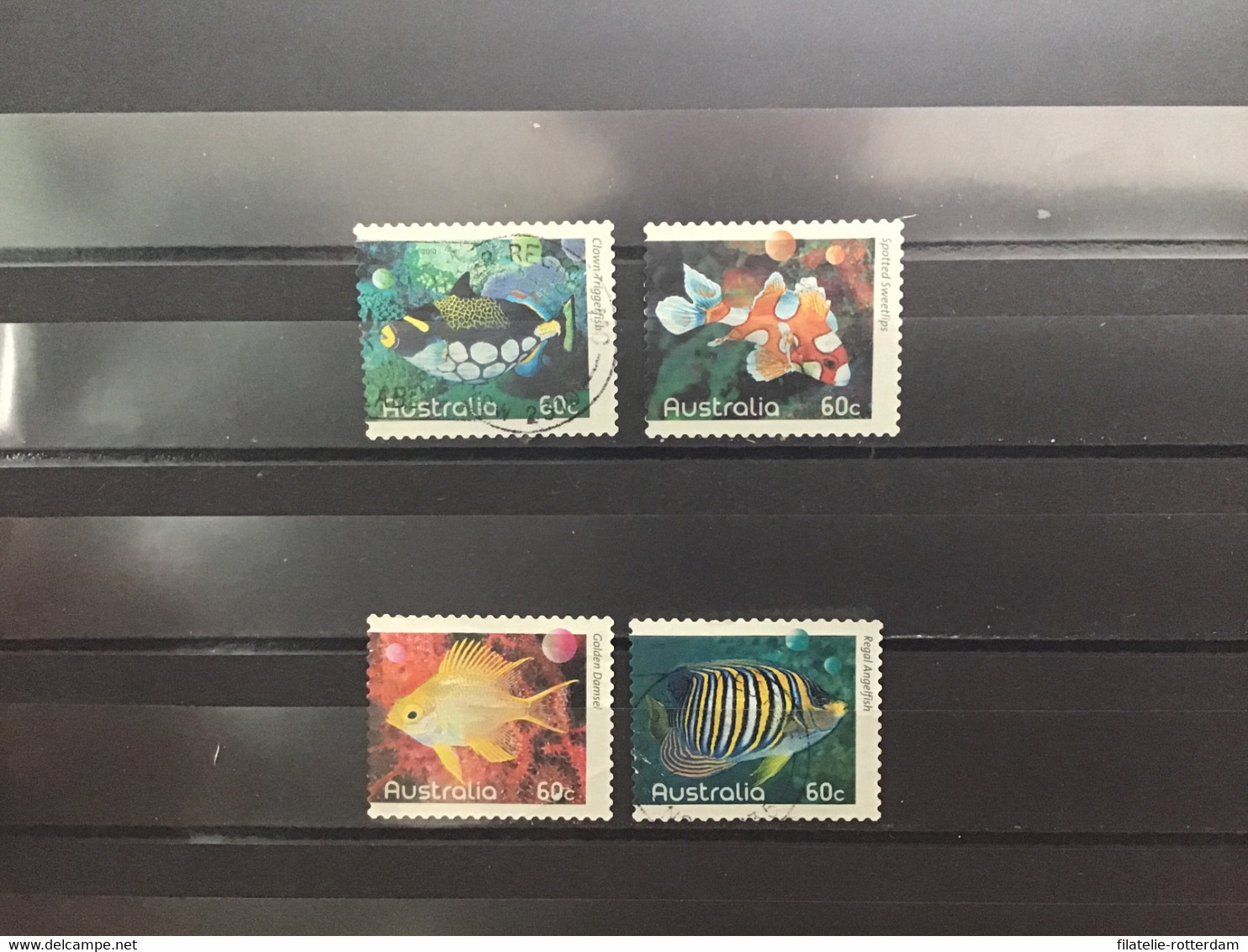 Australië / Australia - Complete Set Vissen Van Het Rif 2010 - Used Stamps