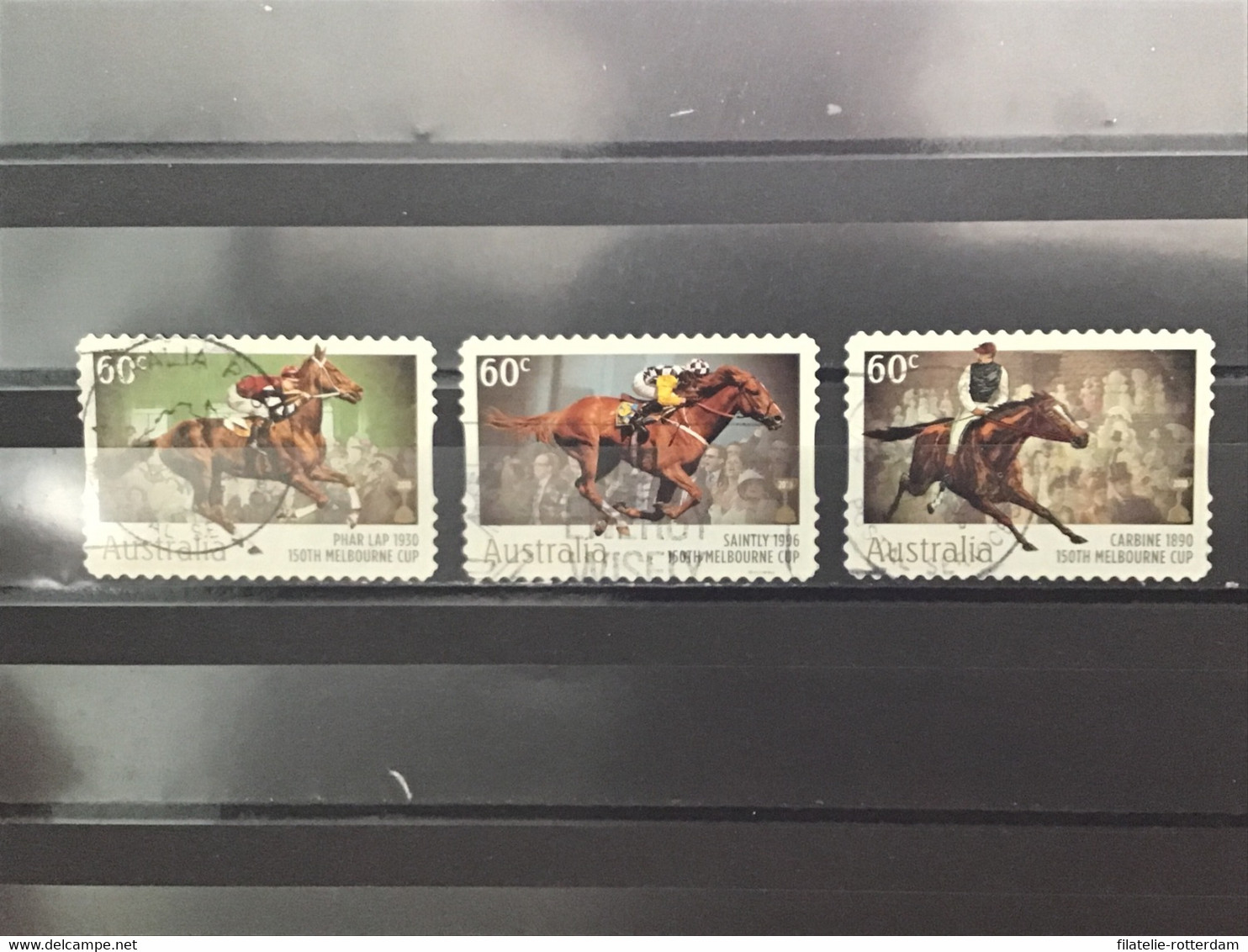 Australië / Australia - Complet Set Melbourne Cup 2010 - Used Stamps