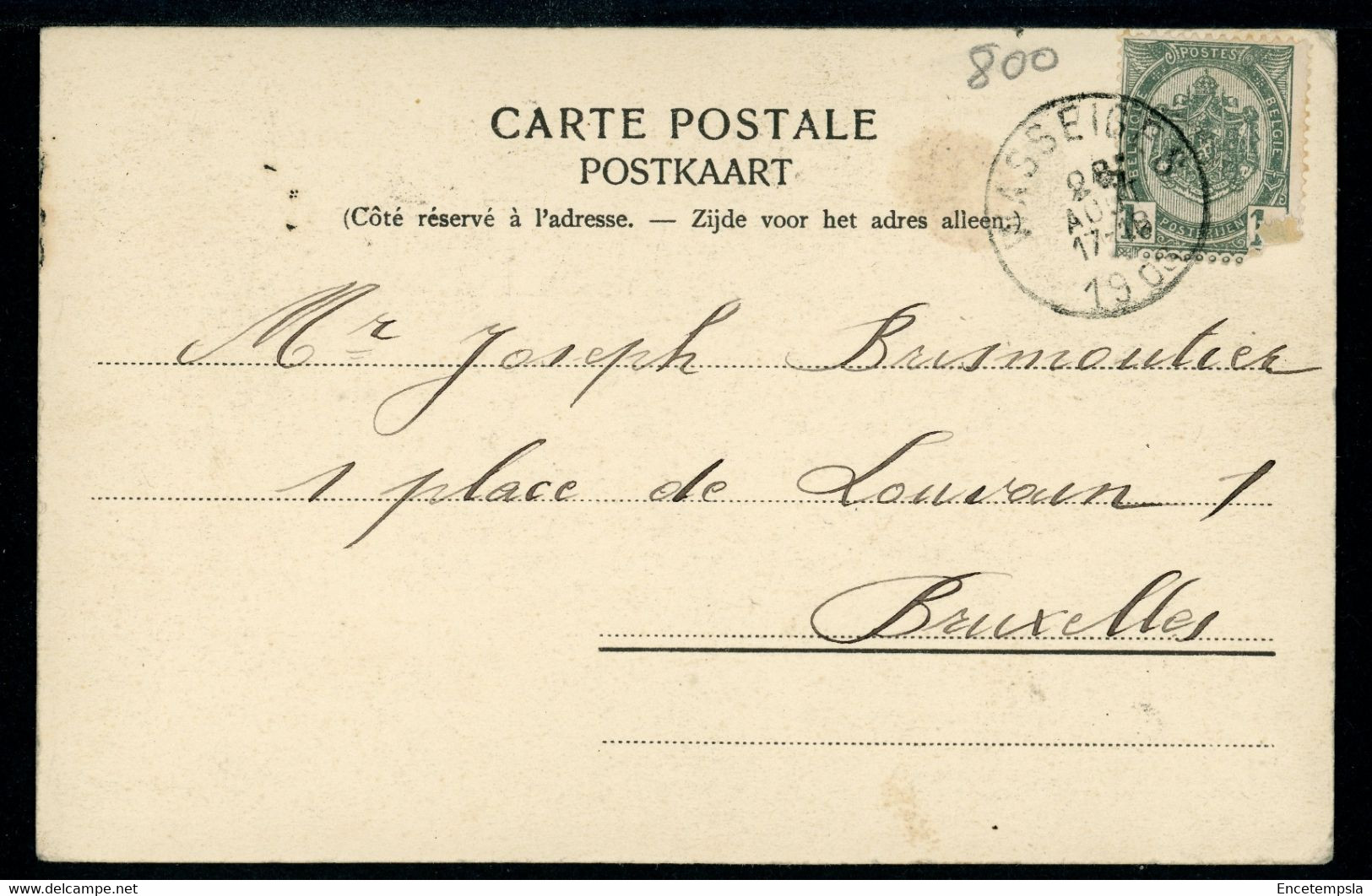 CPA - Carte Postale - Belgique - Hannut - L'Eglise - 1905 (CP20469) - Hannut