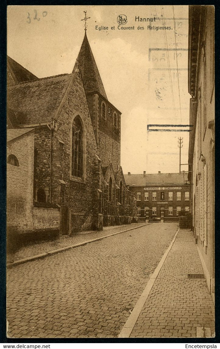 CPA - Carte Postale - Belgique - Hannut - Eglise Et Couvent Des Religieuses - 1932 (CP20471) - Hannut