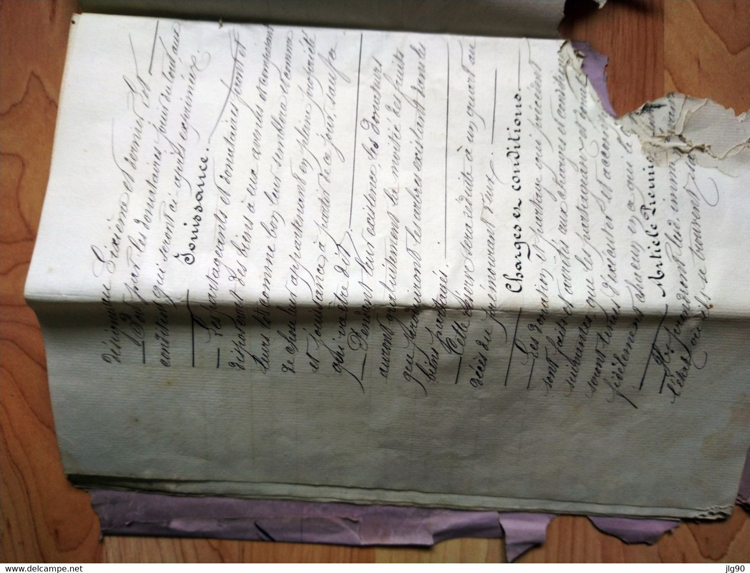Acte notarié, Donation-Partage Famille THEVENOT de MANDREVILLARS du 29/02/1868 à HERICOURT