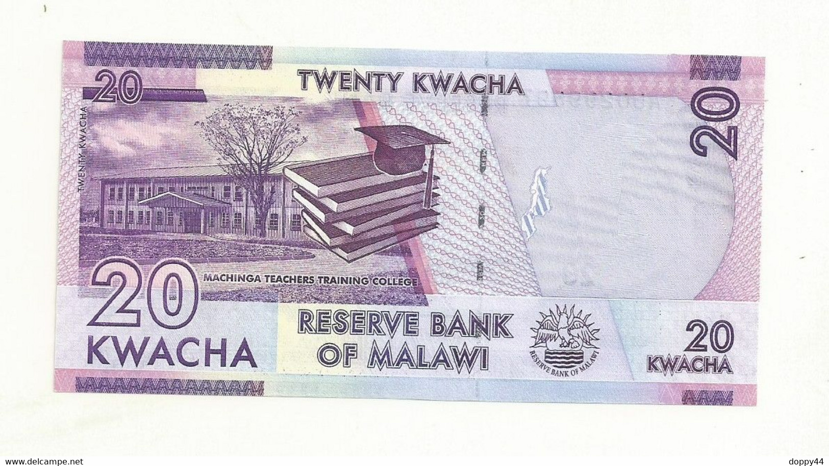 BILLET NEUF MALAWI 20 KWACHA  2015. - Malawi