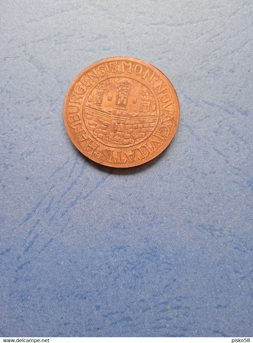 Hamburg Bank 1976 - Monete Allungate (penny Souvenirs)