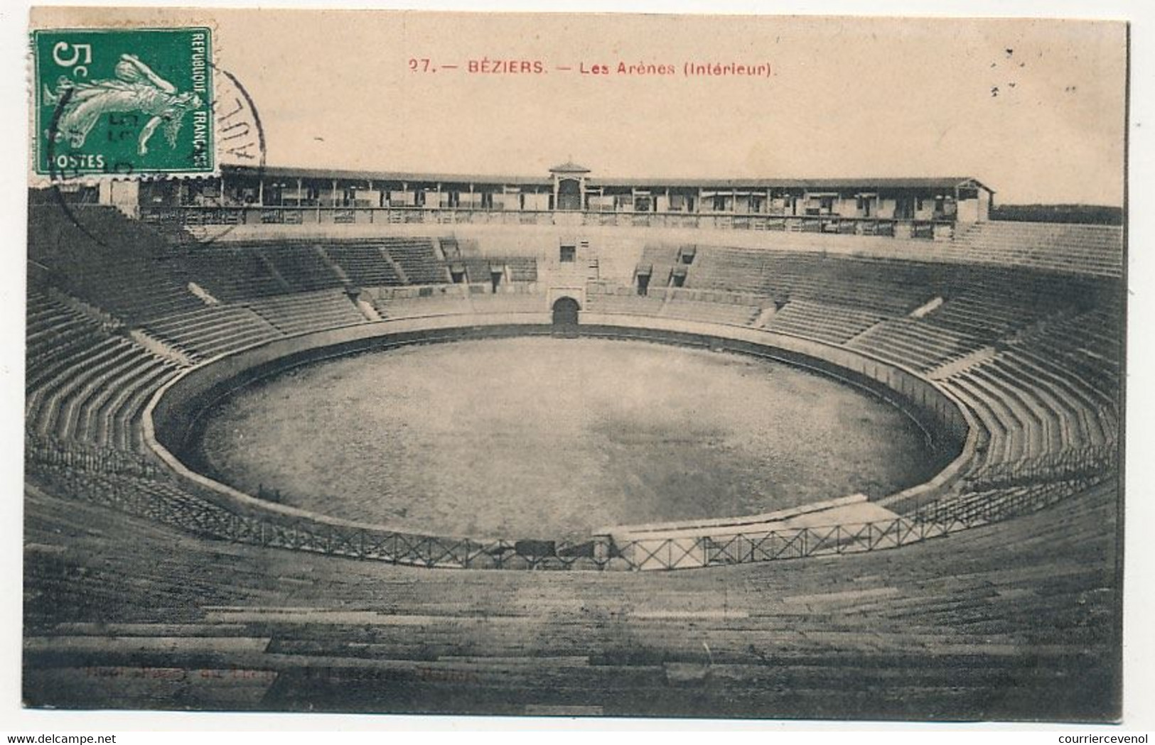 Lot 6 CPA - BEZIERS (Hérault) - Arènes, Courses De Taureaux... Etat TTB, Ayant Voyagé. - Beziers