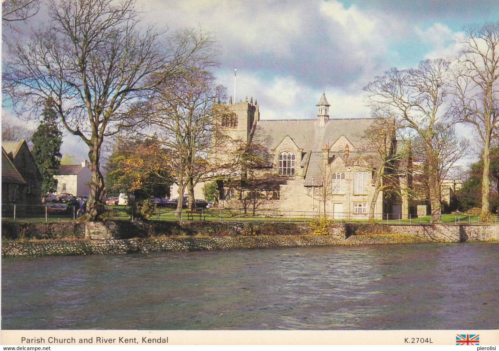 (D-ST143) - KENDAL (Cumberland) - Parish Church And River Kent - Kendal