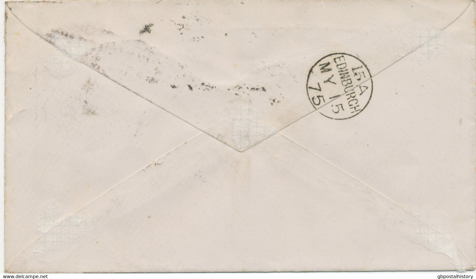 GB „159 / GLASGOW“ Scottish Duplex (4 Bars With Same Length, Time Code „2 &“, Datepart 20mm) On Very Fine Cover - Briefe U. Dokumente