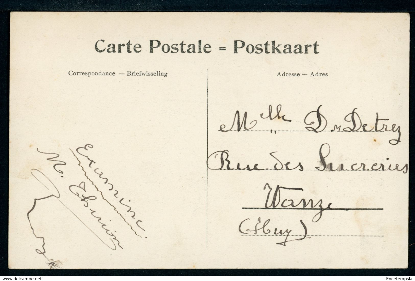 CPA - Carte Postale - Belgique - Hannut - Château Mottin - 1917 (CP20479) - Hannut