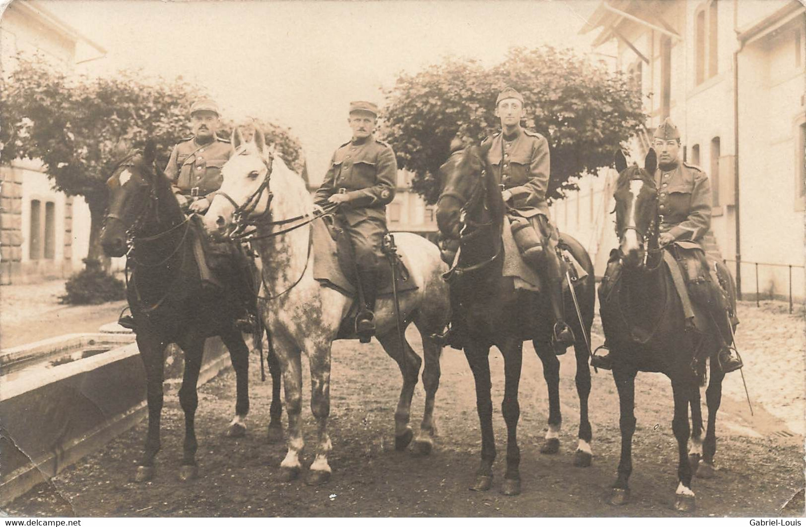 Armée Suisse - Militaire - Schweizer Armee - Cavaliers Dragons - Militaria  Kavallerie Pferde Reiter - Sonstige & Ohne Zuordnung