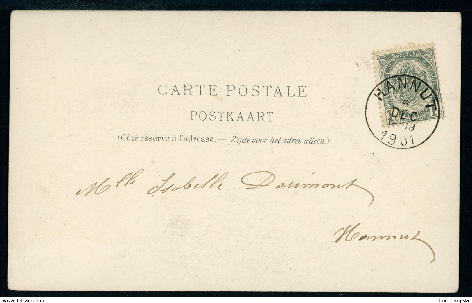 CPA - Carte Postale - Belgique - Hannut - Route De Namur - 1901 (CP20485OK) - Hannut