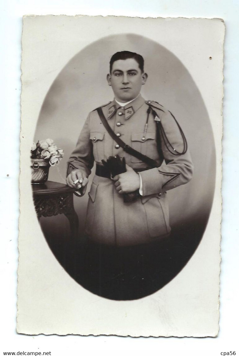 CARTE PHOTO - MILITAIRE Du 23e RIF ( HAGUENAU ) / INSIGNE / 23e REGIMENT D'INFANTERIE DE FORTERESSE - Uniformi