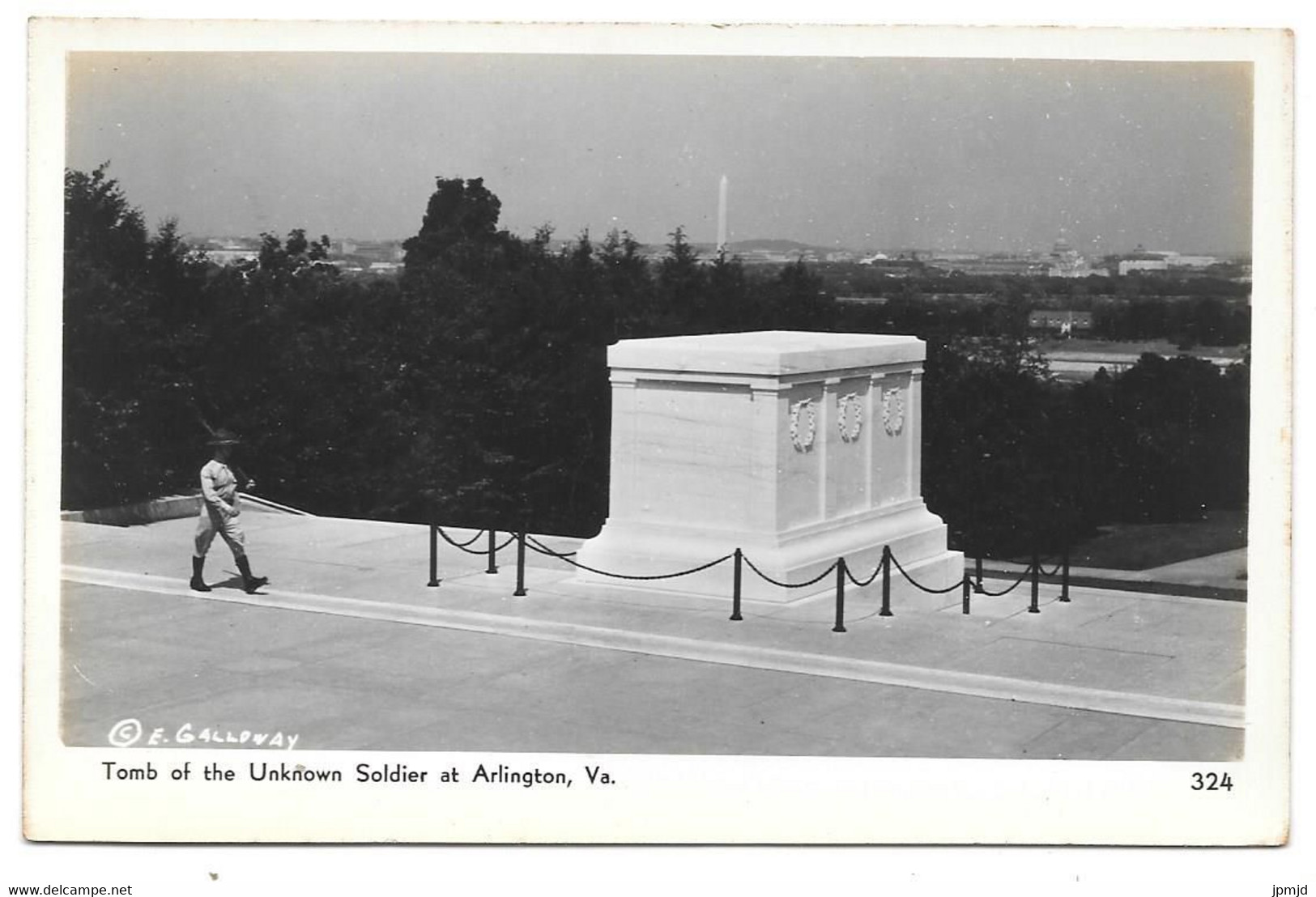 Tomb Of The Unknown Soldier At Arlington, Va. - Publ. A. MAINZER N.Y. No. 324 - Arlington