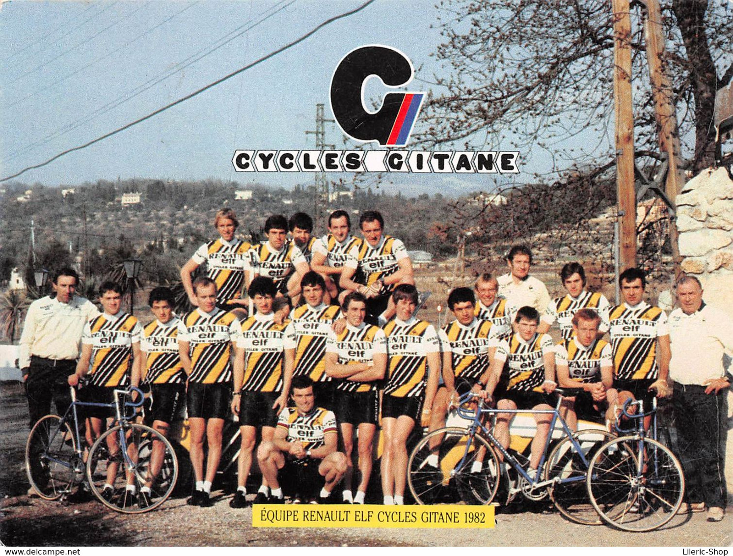 CYCLISME - EQUIPE RENAULT ELF CYCLES GITANE 1982 - CPM GF ( ͡♥ ͜ʖ ͡♥) ♥ - Cyclisme