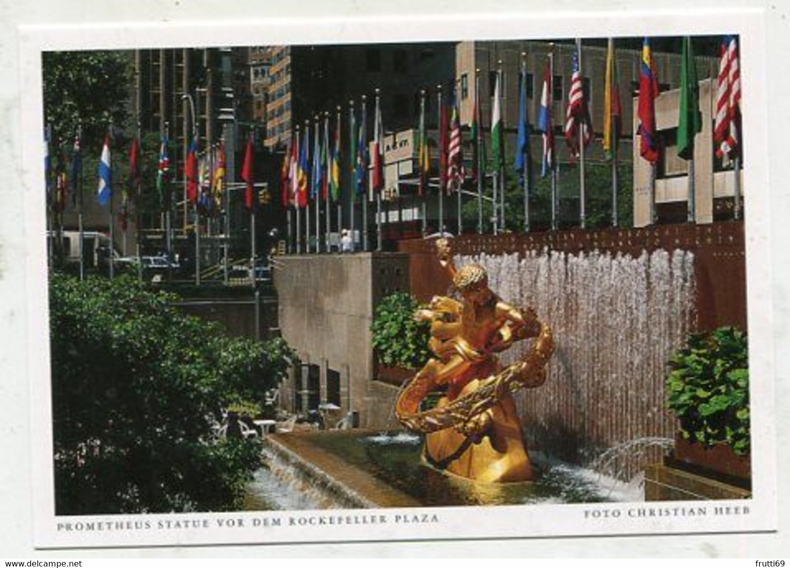 AK 057466 USA - New York City - Prometeus Statue Vor Dem Rockefeller Plaza - Piazze