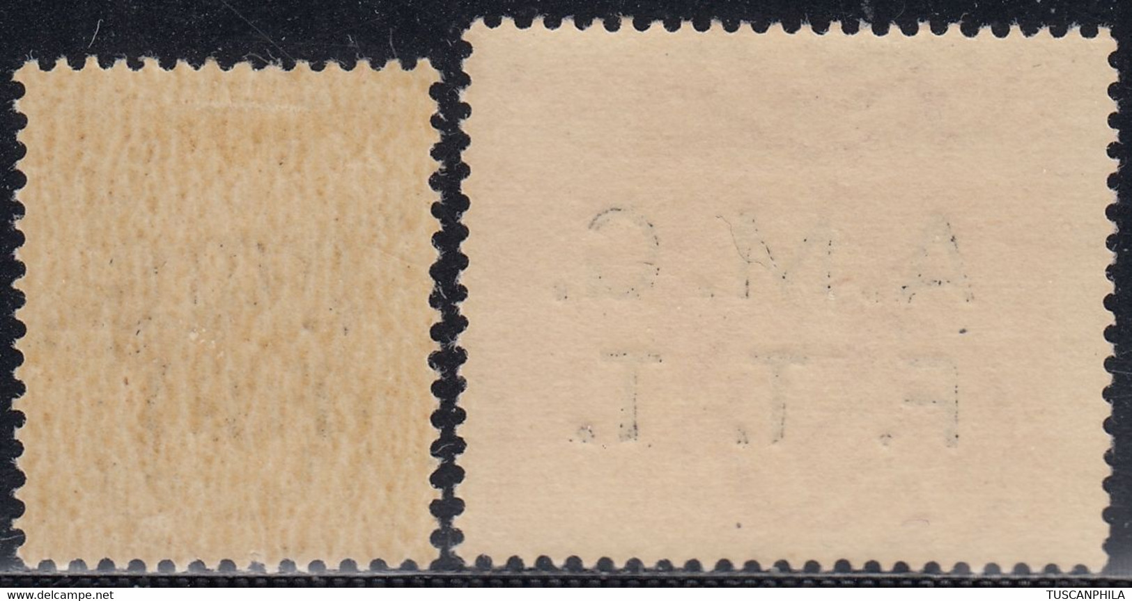 Trieste AMG-FTT Recapito Autorizzato Sass. 1/2 MH* MNH** Cv 20 - Revenue Stamps