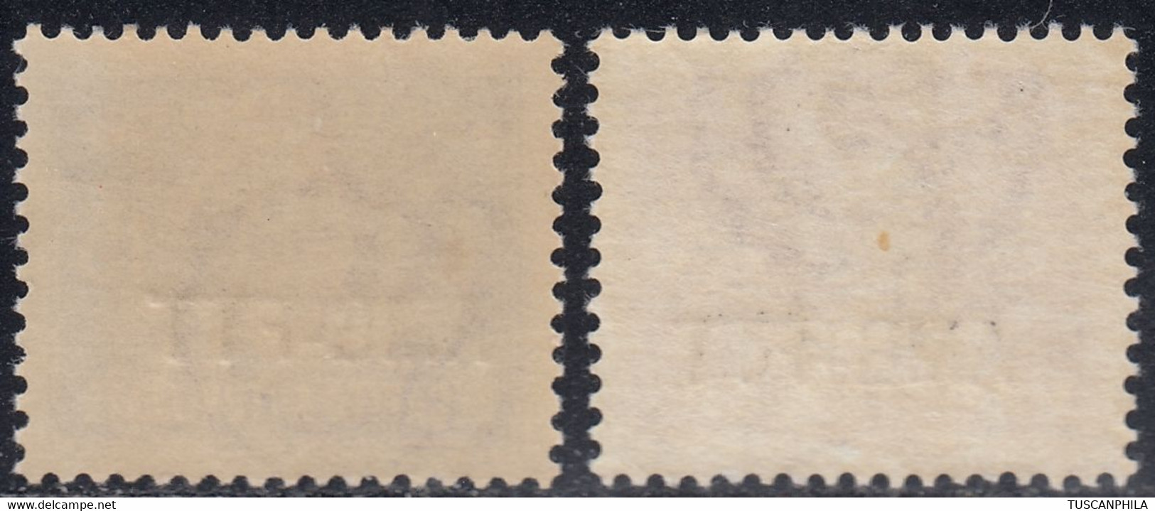 Trieste AMG-FTT Recapito Autorizzato Sass. 4/5 MNH** Cv 40 - Revenue Stamps