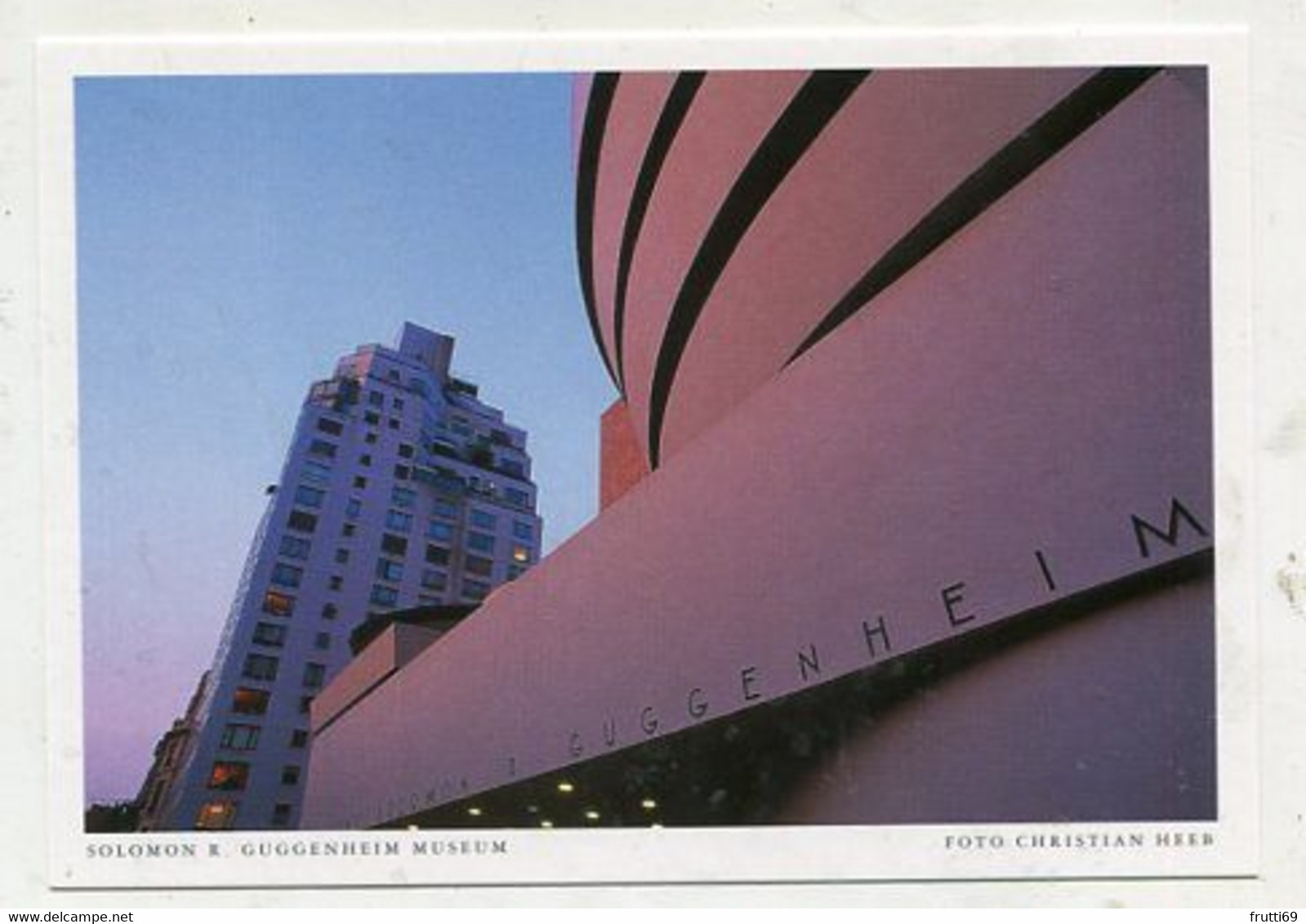 AK 057475 USA - New York City -  Solomon B. Guggenheim Museum - Musées