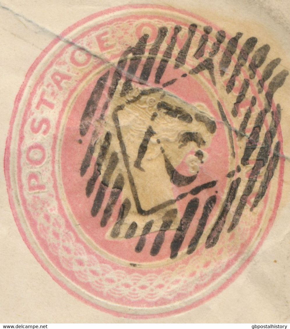 GB LONDON Inland Office „12“ Numeral Postmark (Parmenter 12B, NEW LATEST USAGE 25.7.1849, Till Now According Parmenter - Brieven En Documenten