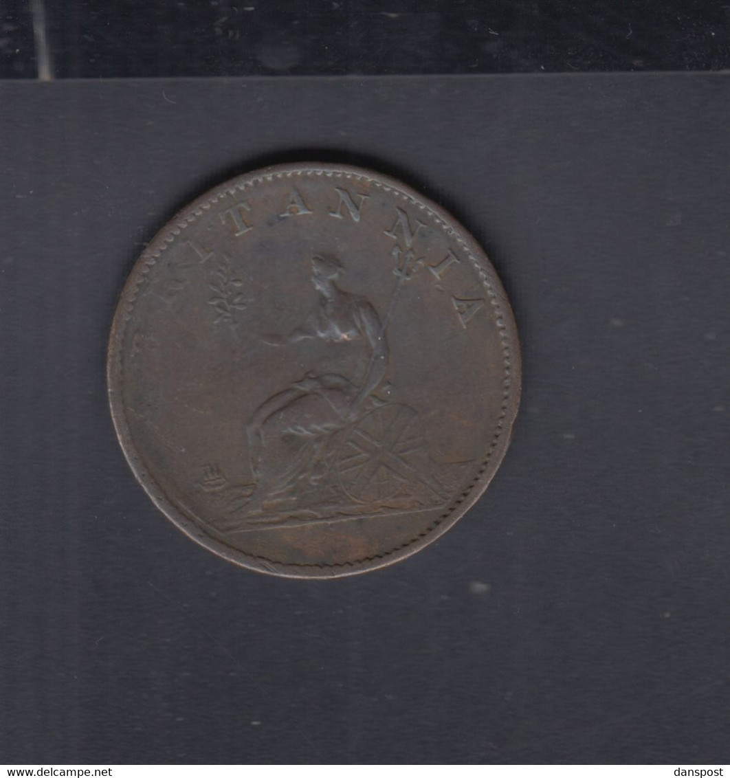 Grossbritannien Great Britain Half Penny 1806 - Otros & Sin Clasificación