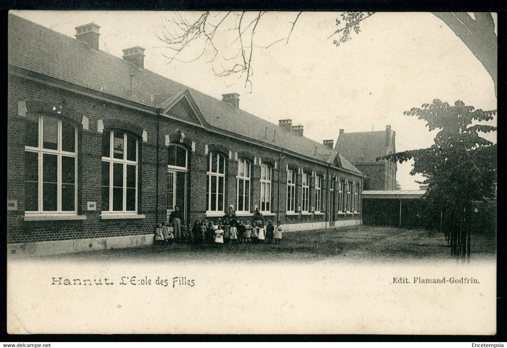 CPA - Carte Postale - Belgique - Hannut - L'Ecole Des Filles - 1905 (CP20495) - Hannut