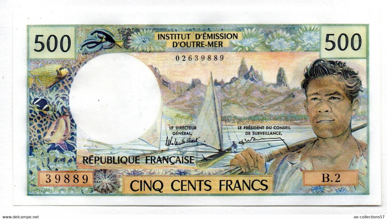 Nouvelle Calédonie 500 Francs Signature 5 SUP - Autres - Océanie