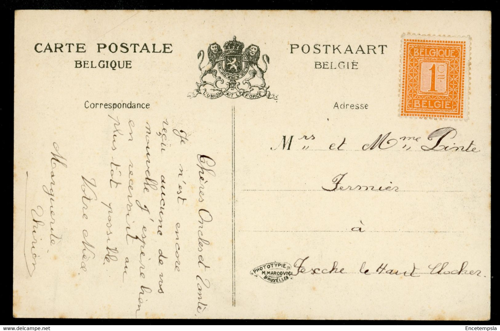 CPA - Carte Postale - Belgique - Hannut - Pensionnat Des Soeurs Du Saint Coeur De Marie (CP20500) - Hannut