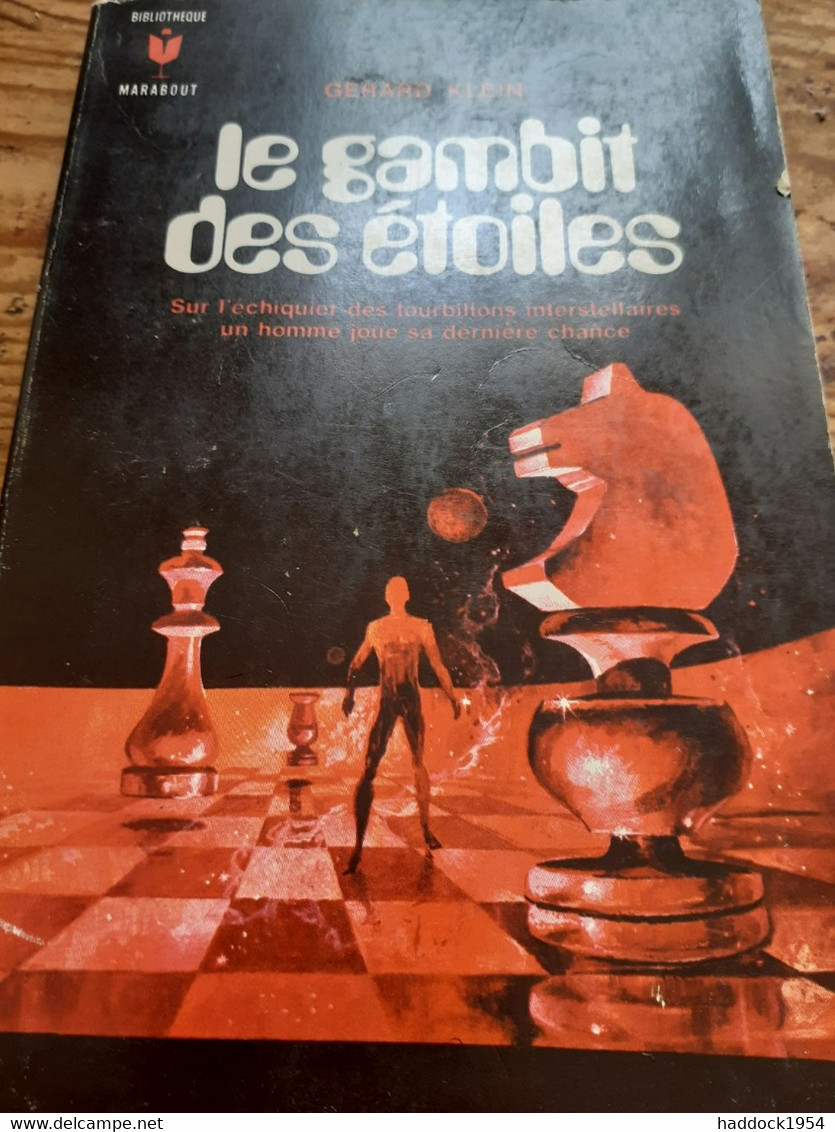 Le Gambit Des étoiles GERARD KLEIN éditions Marabout 1971 - Marabout SF