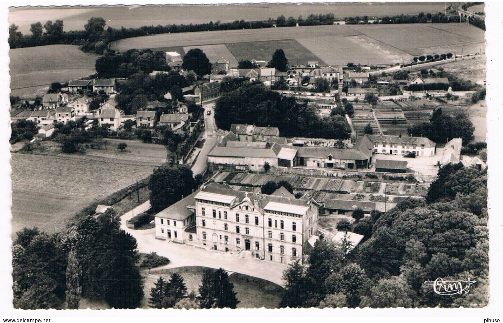 FR-4637  MOURS : Vue Aerienne De La Maison Des Peres Blancs - Mours