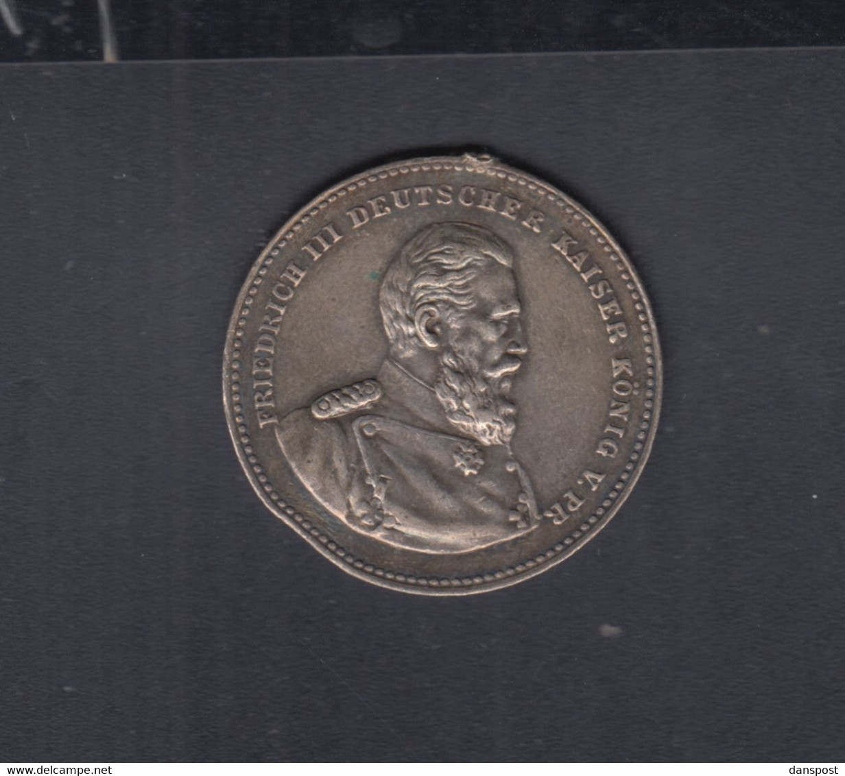 Medaille Friedrich III Mangelhaft - Monarquía/ Nobleza