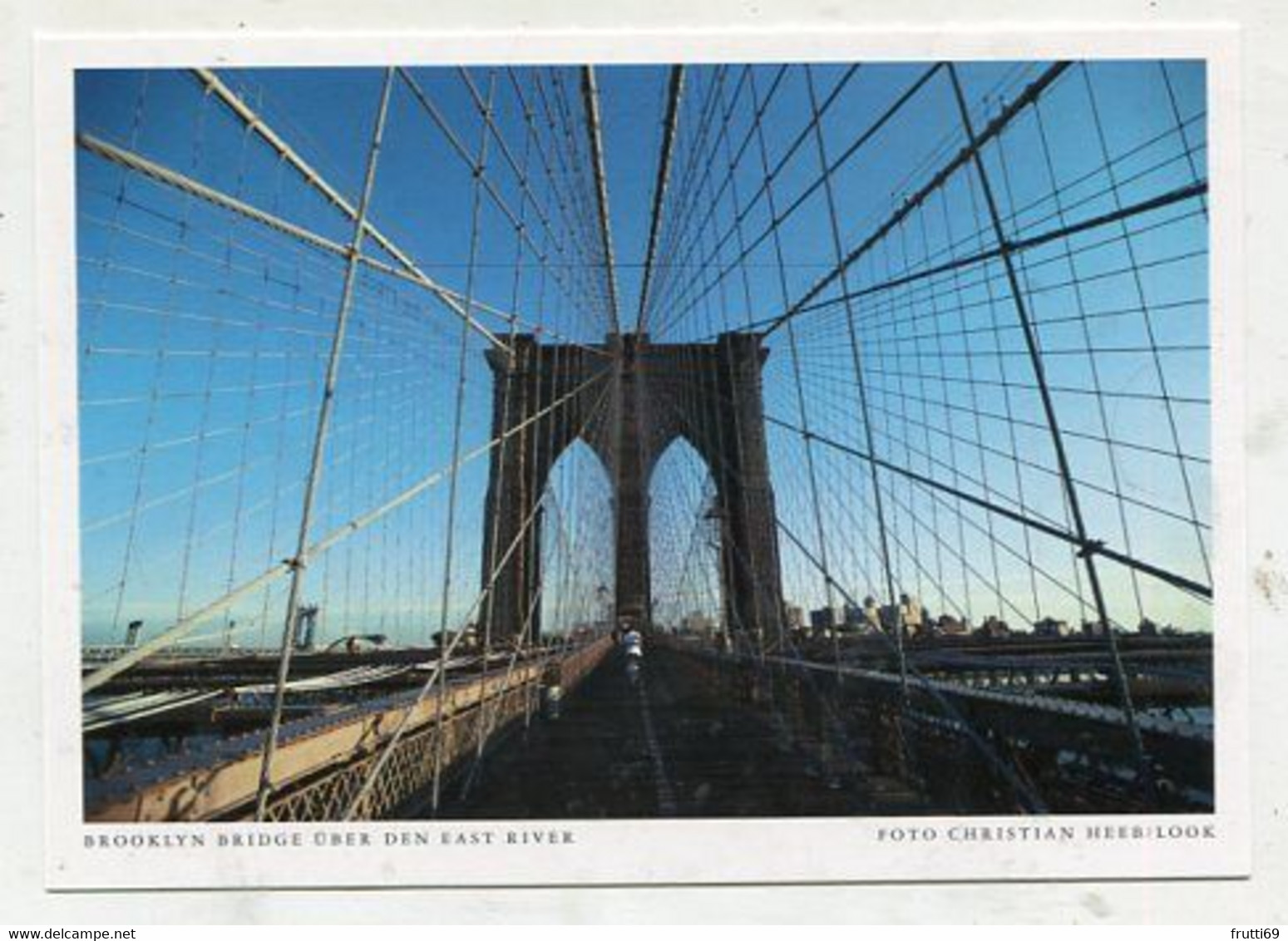 AK 057509 USA - New York City - Brooklyn Bridge über Den East River - Puentes Y Túneles