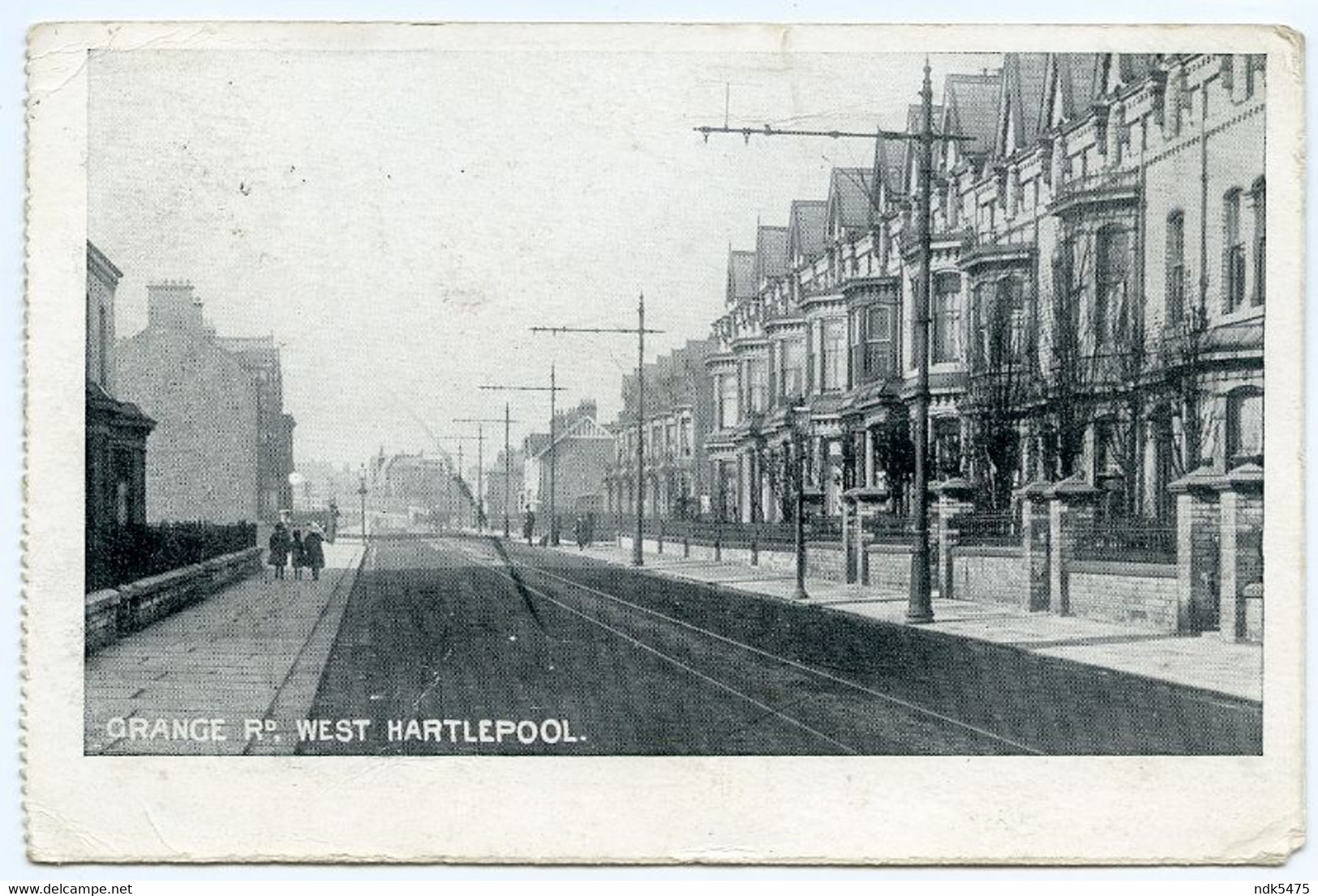 WEST HARTLEPOOL - GRANGE ROAD / POSTMARK - HARTLEPOOL / ADDRESS - SCARBOROUGH, CAYTON - Hartlepool