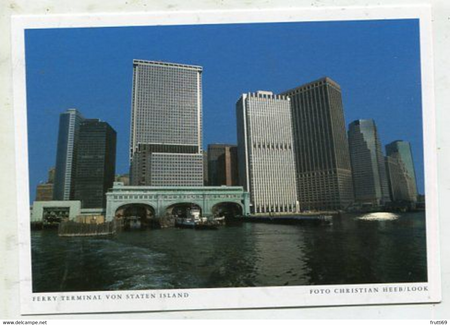 AK 057522 USA - New York City - Ferry Terminal Von Staten Island - Transportmiddelen