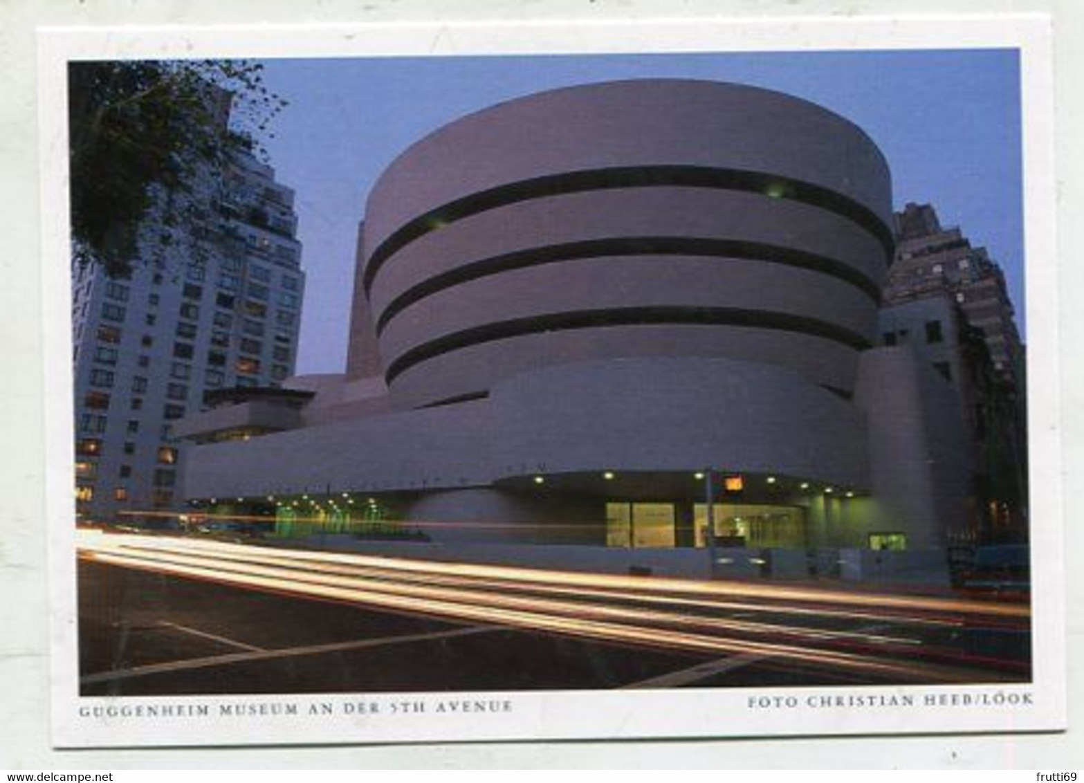 AK 057531 USA - New York City - Guggenheim Museum An Der 5th Avenue - Musei