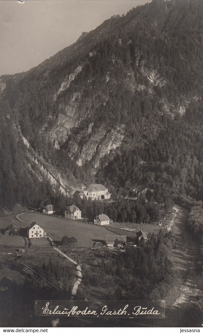 AK - NÖ - Erlaufboden - Der Ehemalige Gasthof Buder - 1930 - Lilienfeld