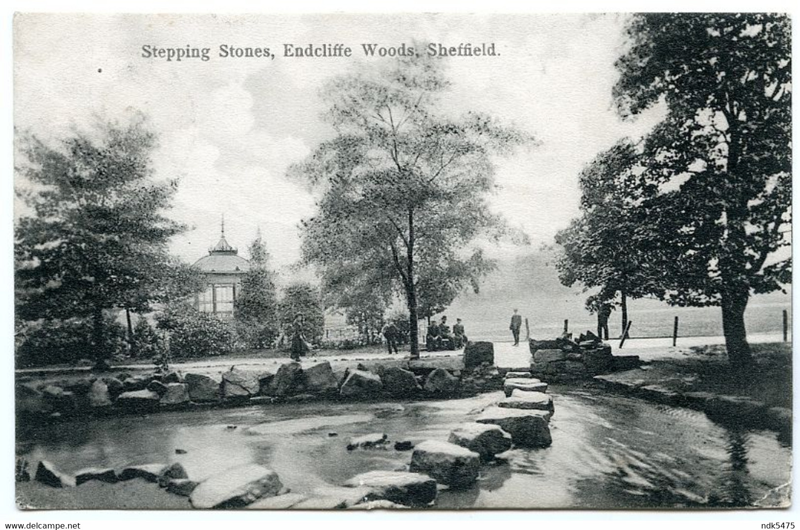 SHEFFIELD : ENDCLIFFE WOODS, STEPPING STONES / ADDRESS - WETHERBY (WOODALL) - Sheffield