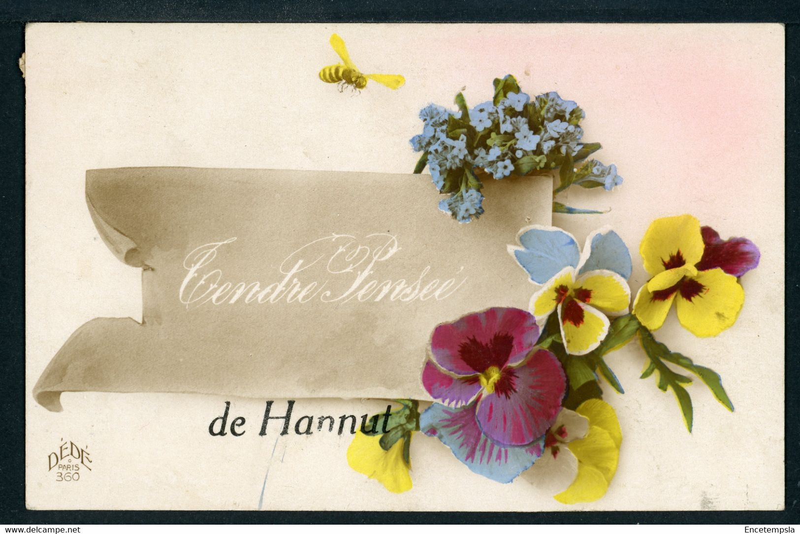 CPA - Carte Postale - Belgique - Hannut - Tendre Pensée De Hannut (CP20504) - Hannut