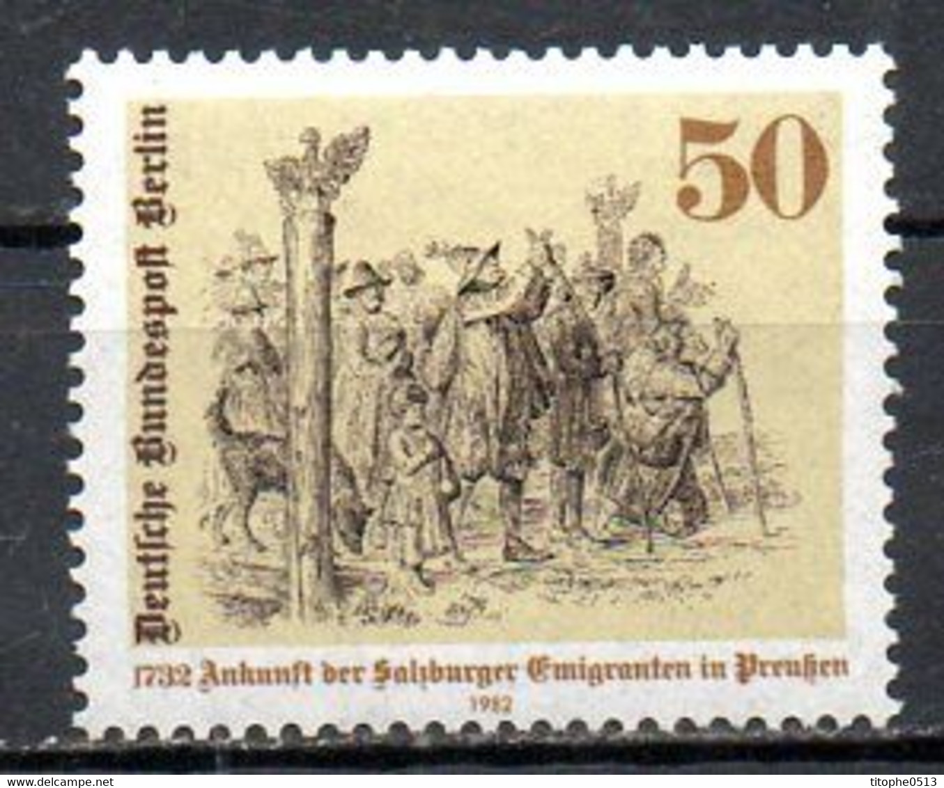 ALLEMAGNE - BERLIN. N°628 De 1982. Gravure. - Grabados