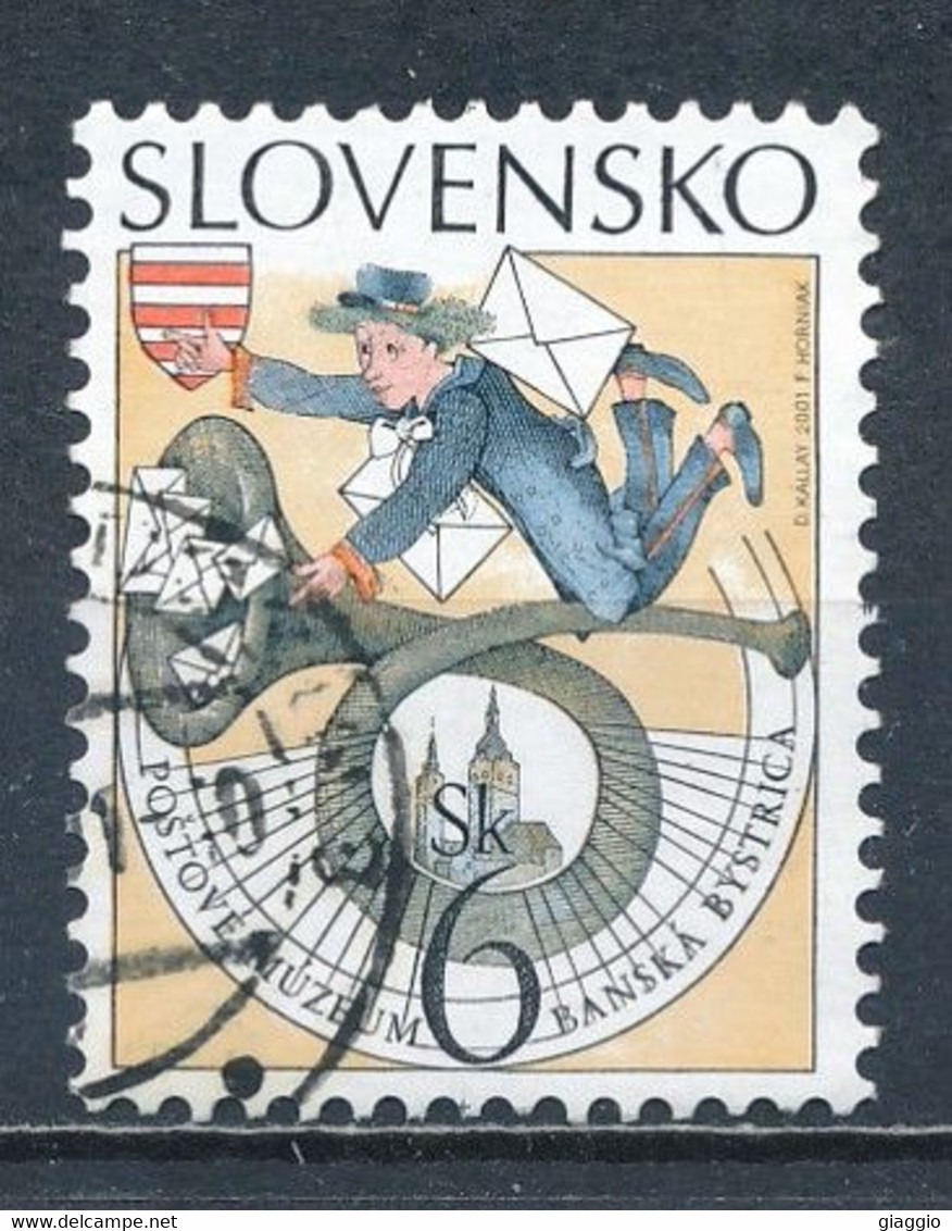 °°° SLOVENSKO - Y&T N°349 - 2001 °°° - Used Stamps