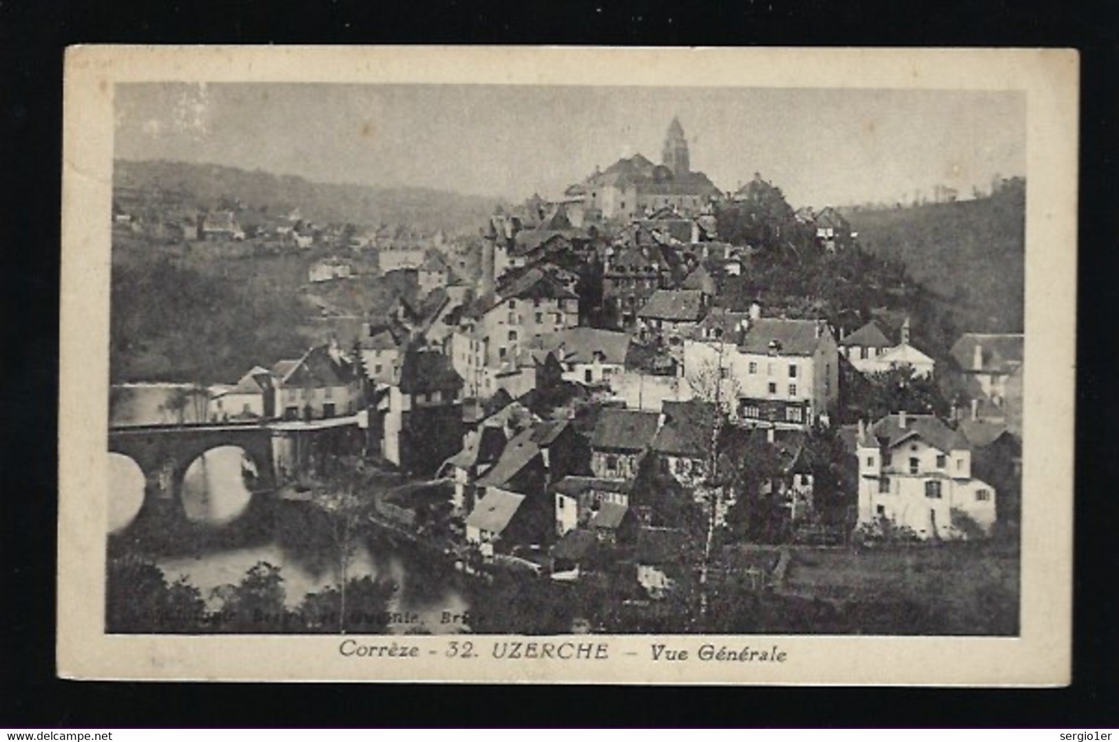 CPA  Correze 19  Uzerche  Vue Générale - Uzerche