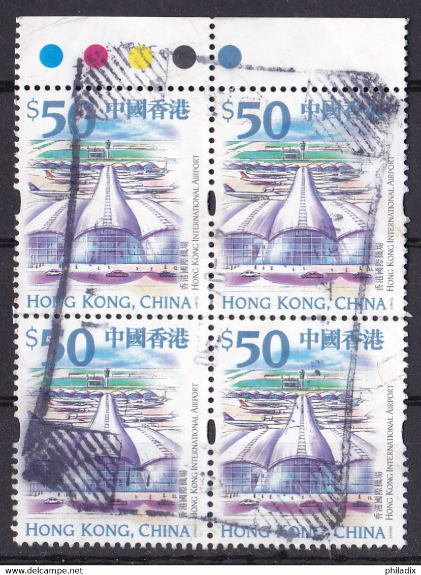 Hong Kong Marke Von 1999 O/used (Viererblock) (A2-30) - Gebraucht