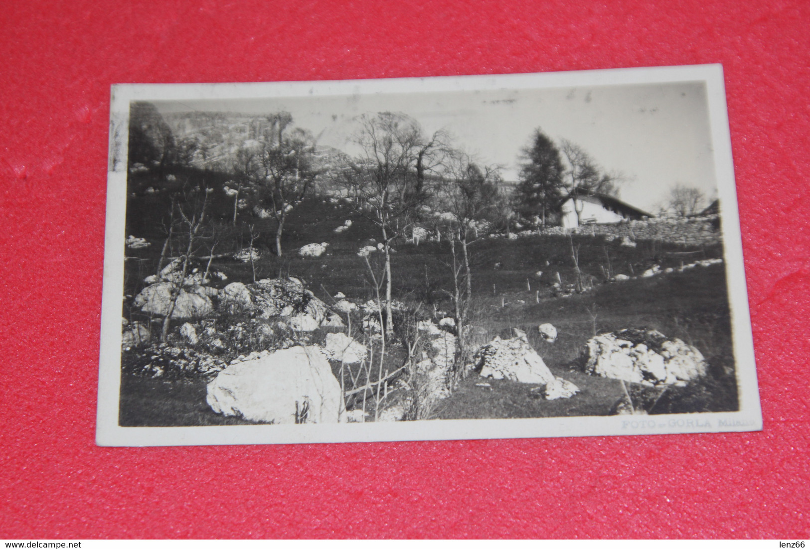 Lecco Capanna Stoppani Monte Resegone CAI Foto Gorla 1928 + Targhetta Sigarette Savoia - Lecco