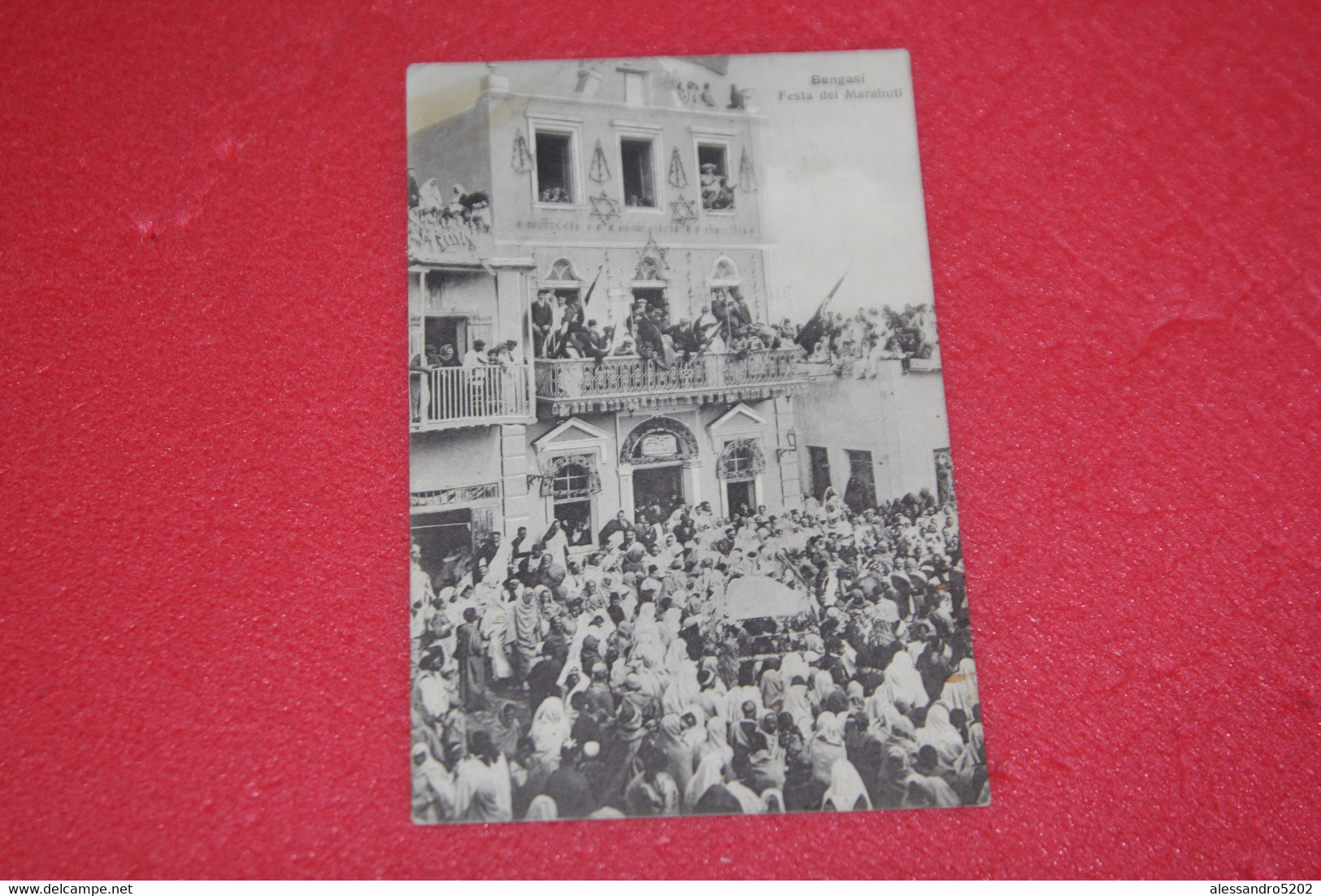 AOI Libia Libya Bengasi La Festa Dei Marabuti 1912 - Libye