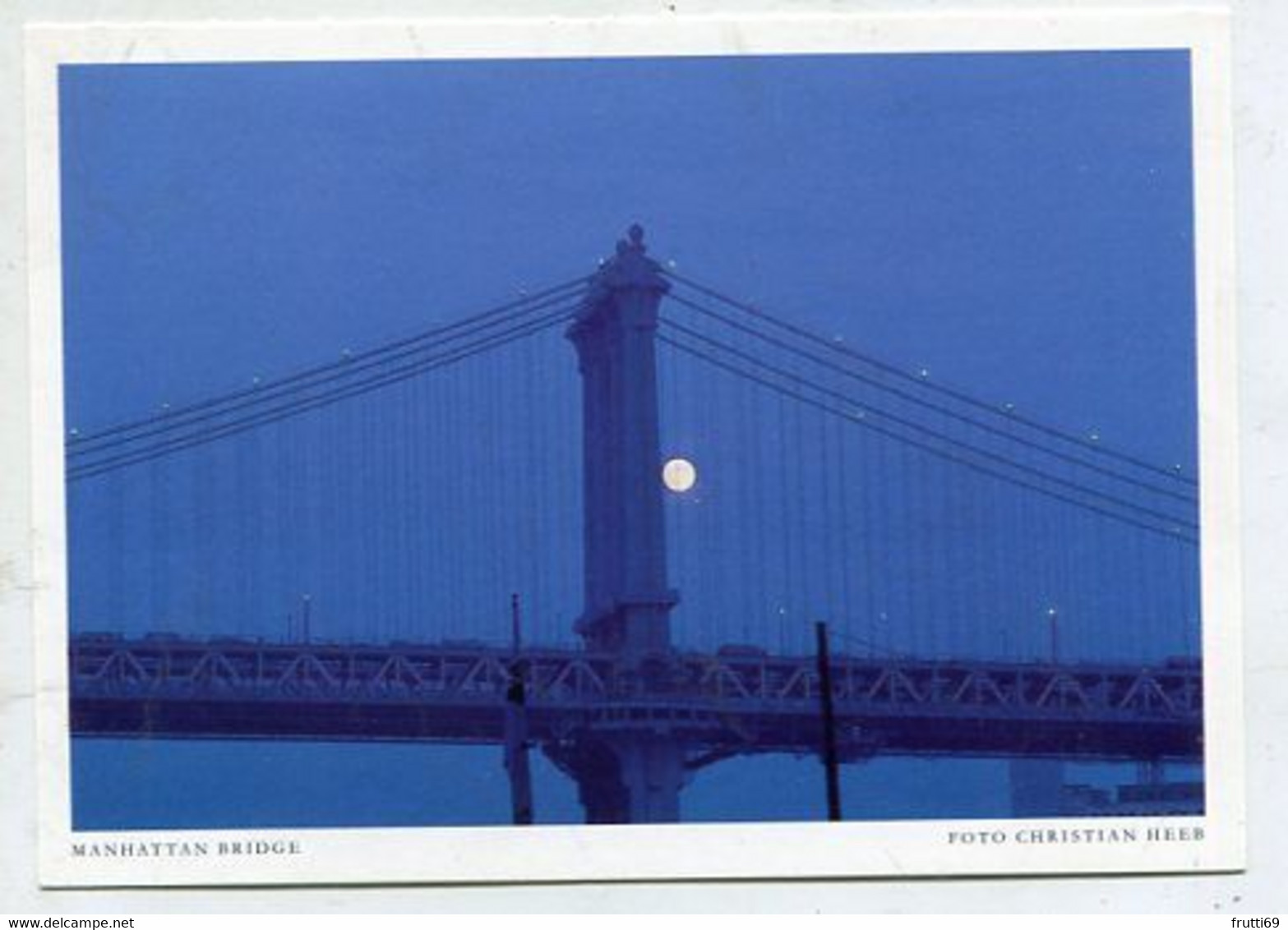 AK 057546 USA - New York City - Manhattan Bridge - Bruggen En Tunnels