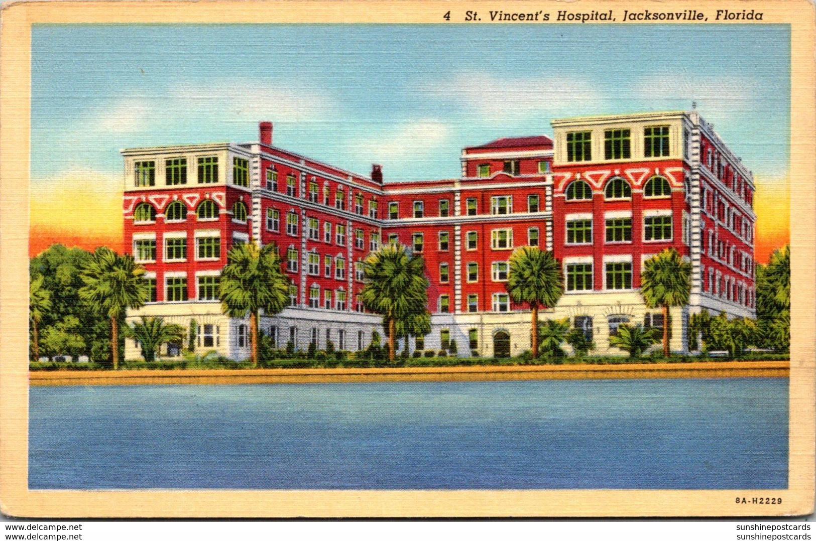 Florida Jacksonville St Vincent's Hospital Curteich - Jacksonville