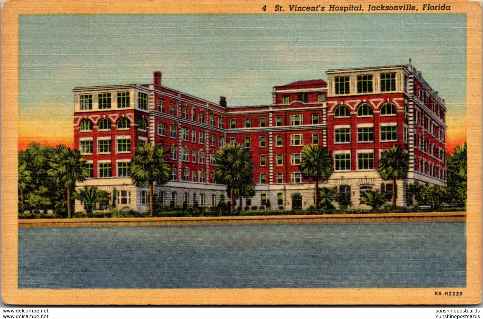 Florida Jacksonville St Vincent's Hospital Curteich - Jacksonville