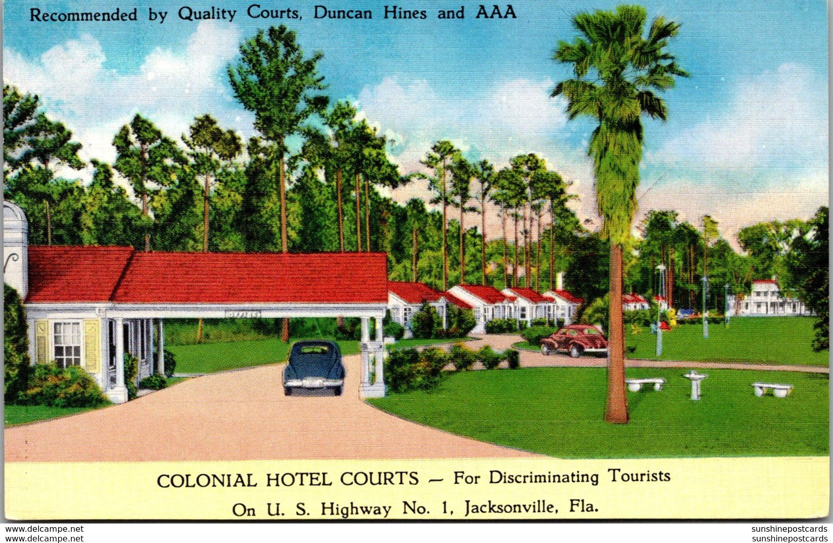 Florida Jacksonville Colonial Hotel Courts - Jacksonville