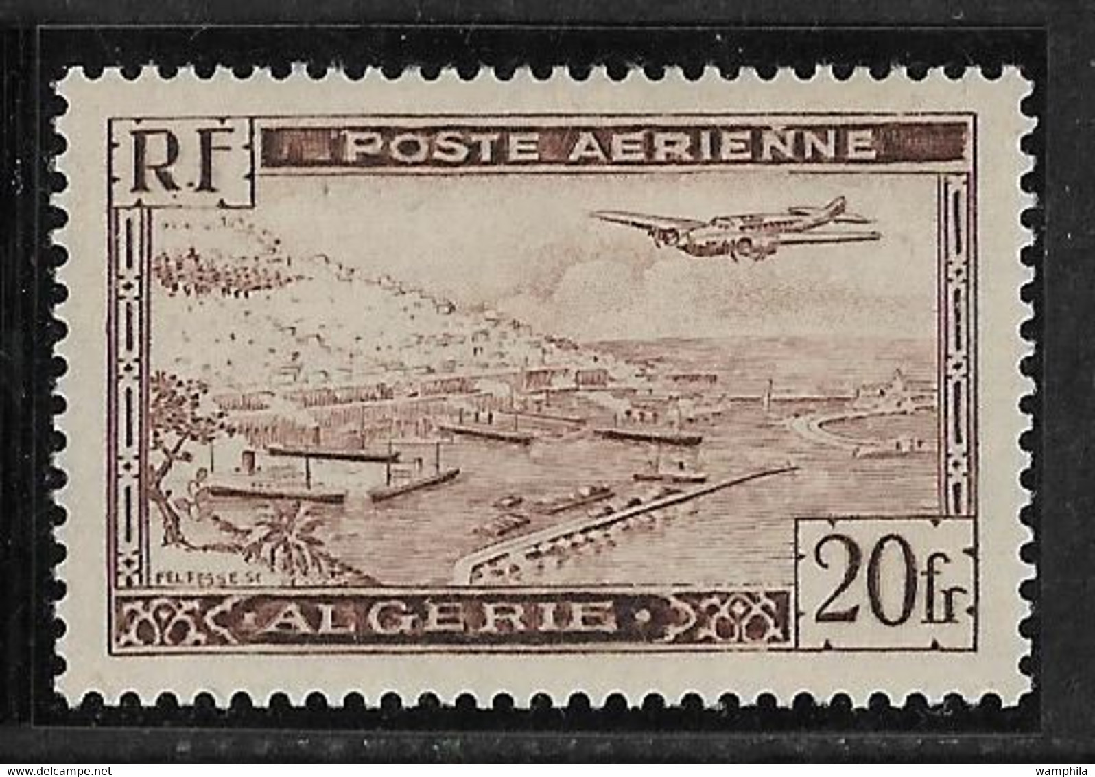 Algérie, Poste Aérienne 4A *, Cote 220€, Voir Description - Aéreo