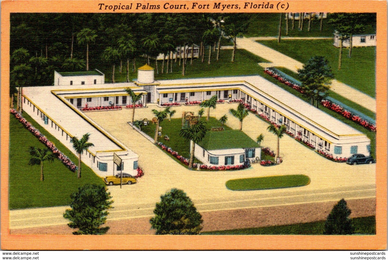Florida Fort Myers Tropical Palms Court - Fort Myers