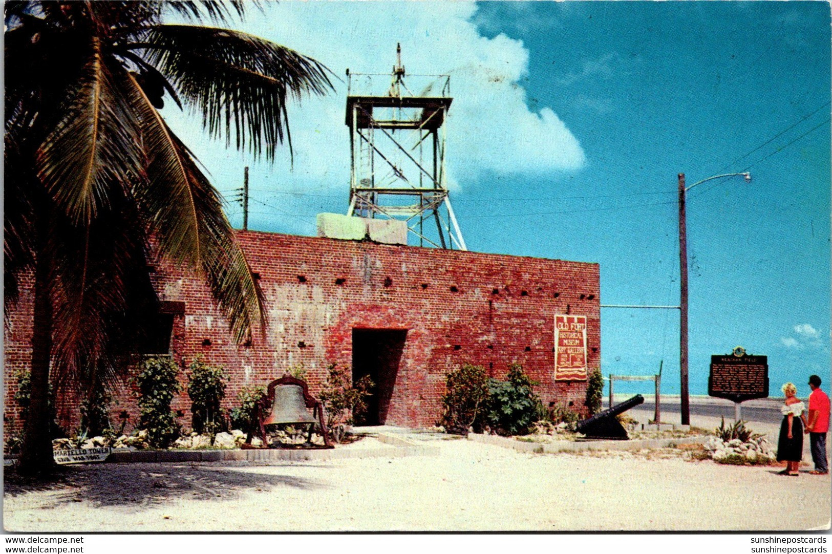 Florida Key West East Martello Tower Old Civil War Fort Art Gallery And Historical Exhibits 1967 - Key West & The Keys