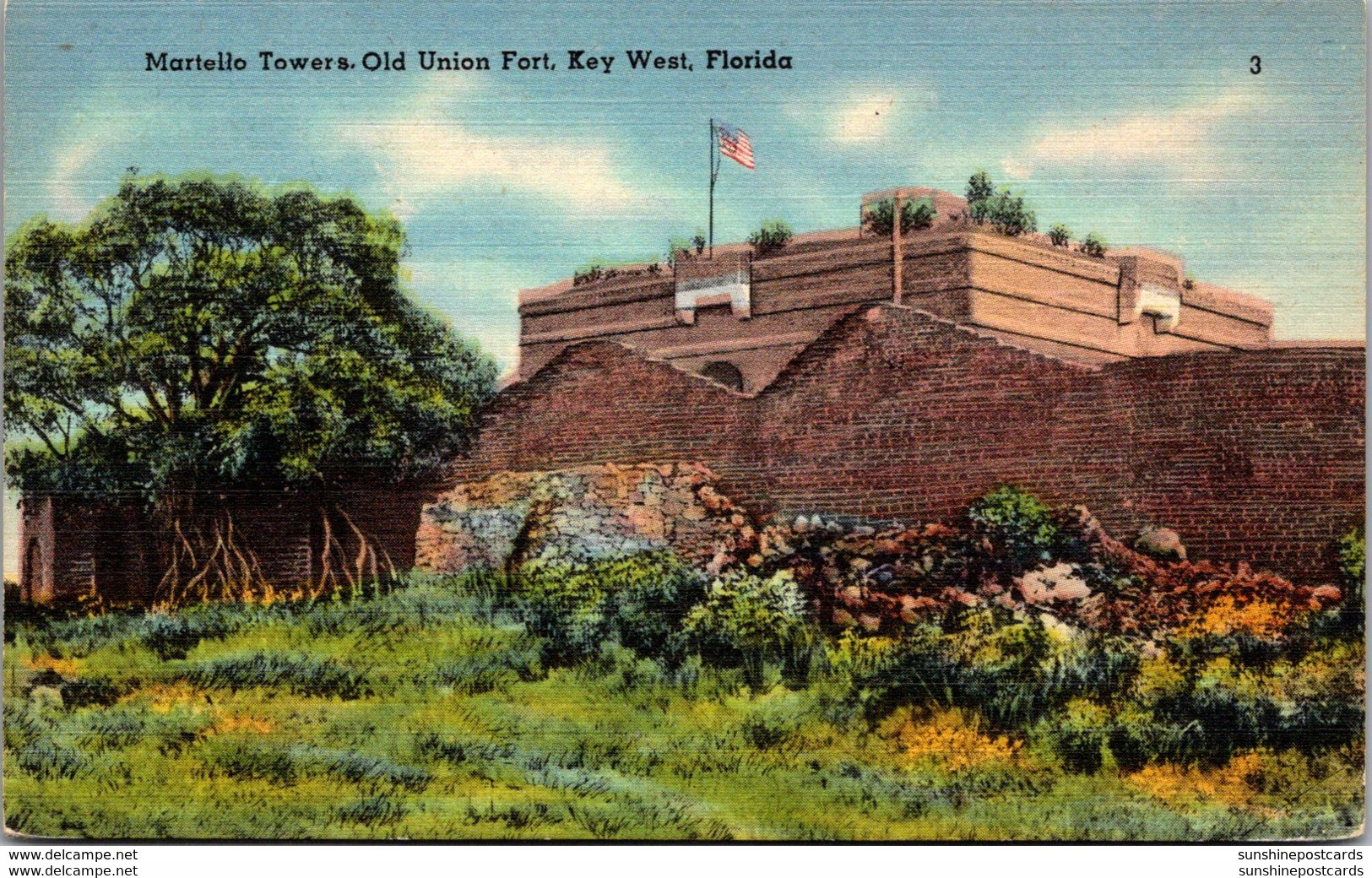 Florida Key West Martello Towers Old Union Fort - Key West & The Keys